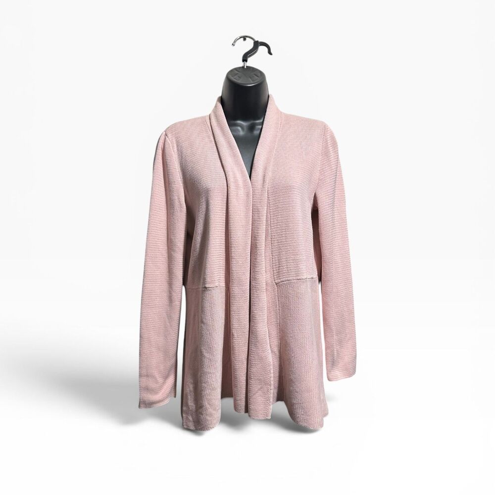 Talbots Shawl Collar Cardigan Women’s Small Open Front Office Librarian Teacher